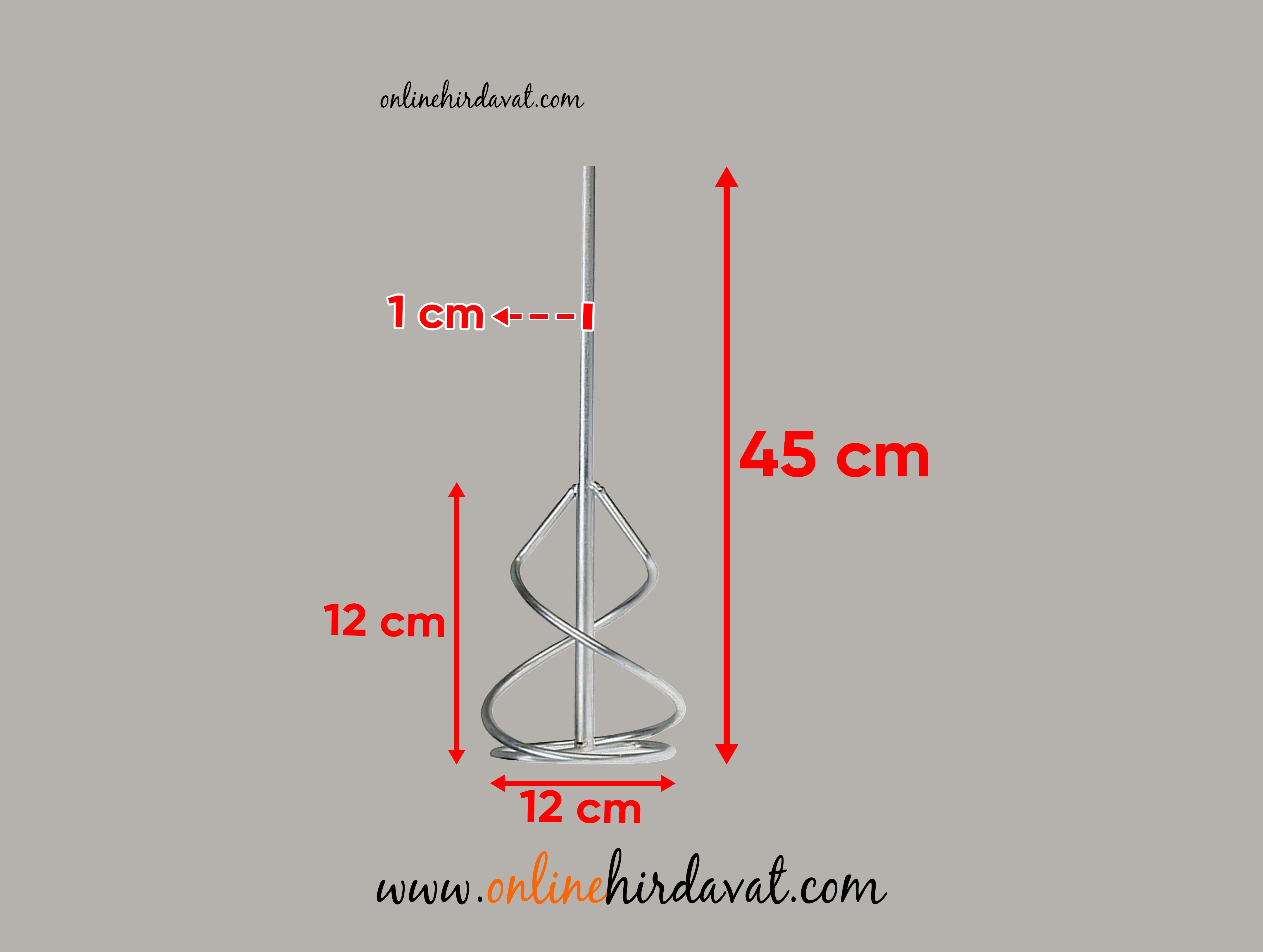 Sani Sds Boya Karıştırıcı 120 x 400 mm Online Hırdavat